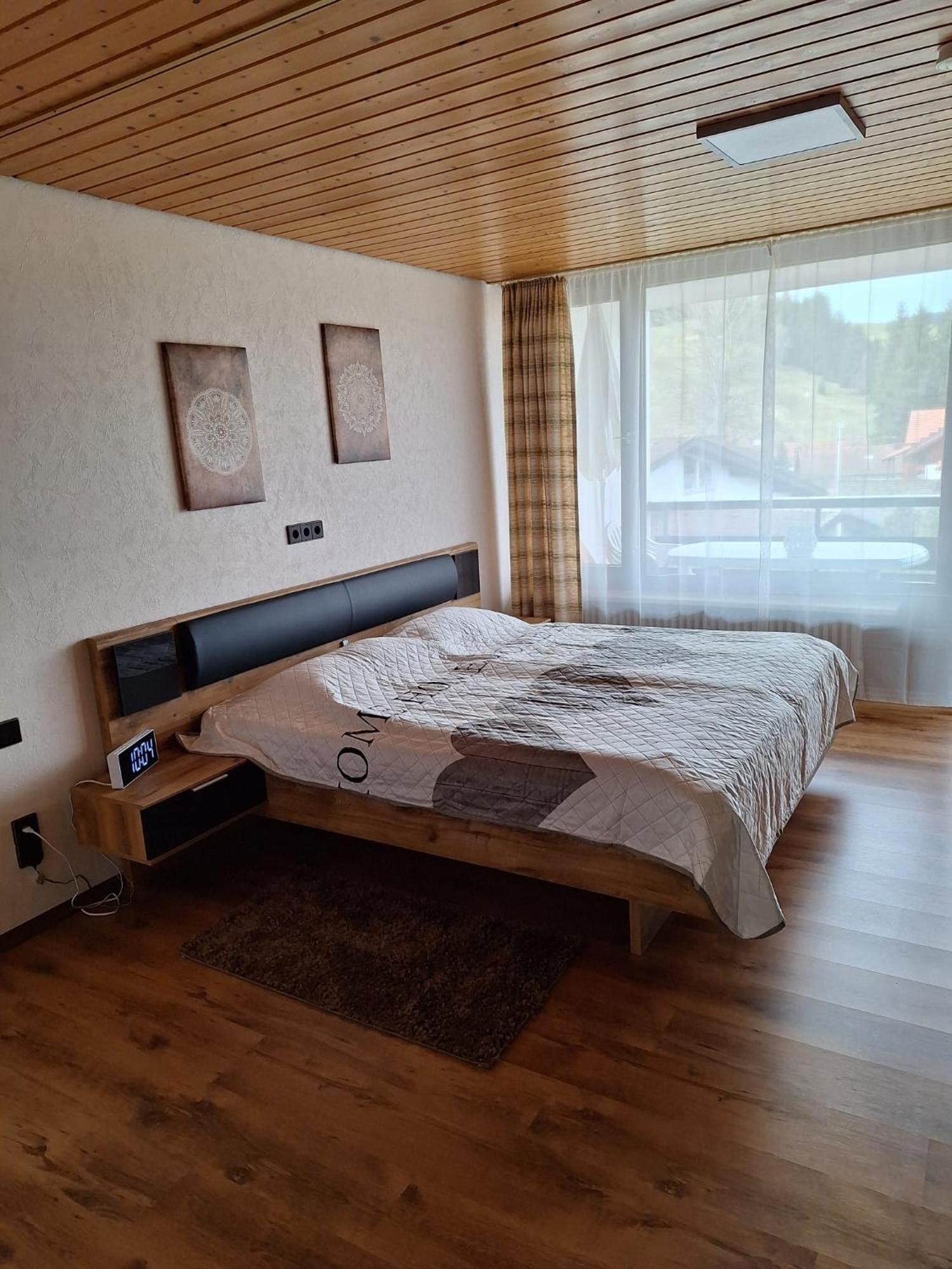Schoene 2 1/2 Zimmer Ferienwohnung In Oberstaufen - Hoamatle - Exterior foto