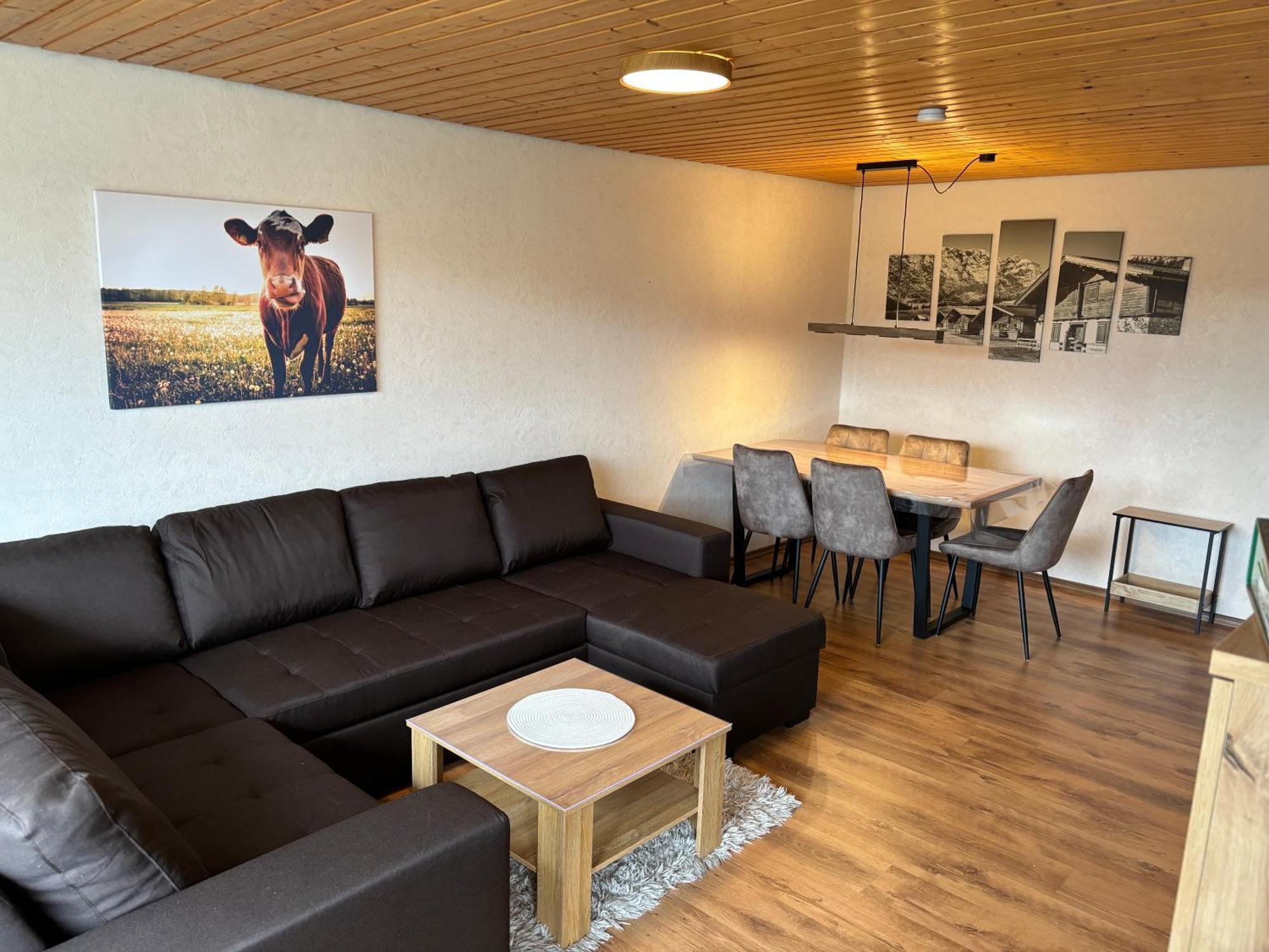 Schoene 2 1/2 Zimmer Ferienwohnung In Oberstaufen - Hoamatle - Exterior foto